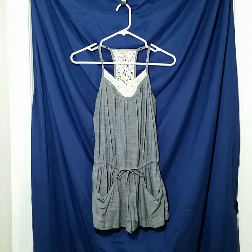 Grey Romper